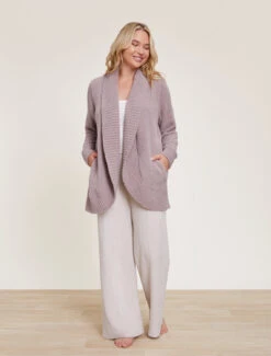 CozyChic® Chenille Shawl Cardi -Snuggle And Style BDWNV21226 DeepTaupe 3012 aa2eb142 9720 4618 a3ec bfd672cc5f6f