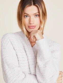 CozyChic® Boucle Welt Pocket Cardigan 9 CozyChic® Boucle Welt Pocket Cardigan -Snuggle And Style BDWNV21863 Almond 0876