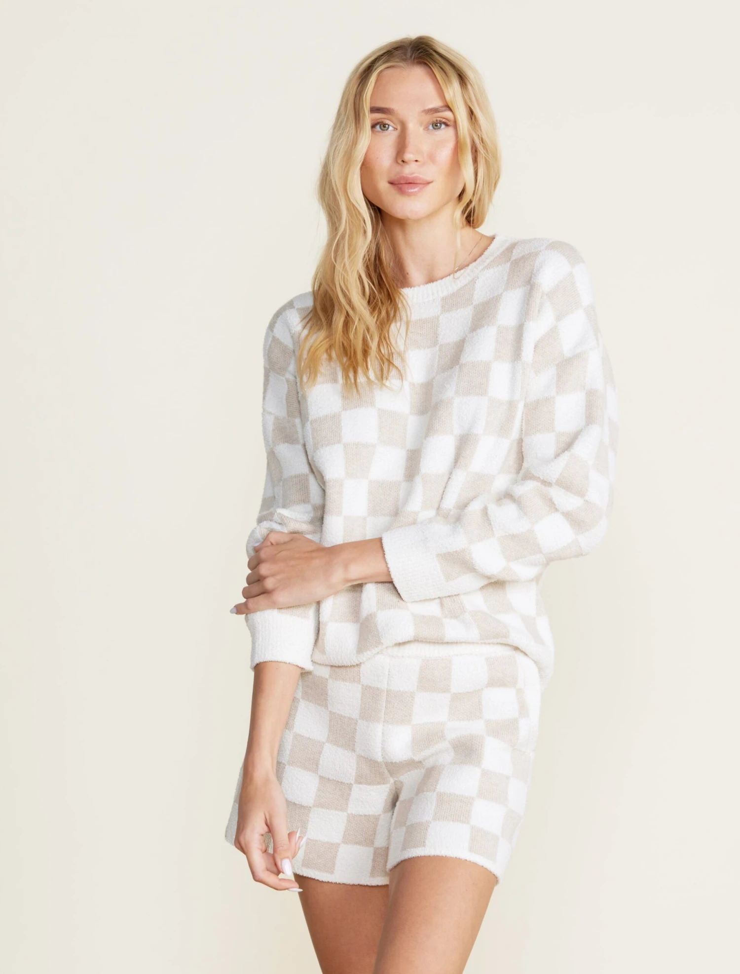 CozyChic® Cotton Checkered Short 4 CozyChic® Cotton Checkered Short - Image 4