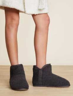 CozyChic® Youth Booties 11 CozyChic® Youth Booties -Snuggle And Style BDYCC21985 Carbon 2082