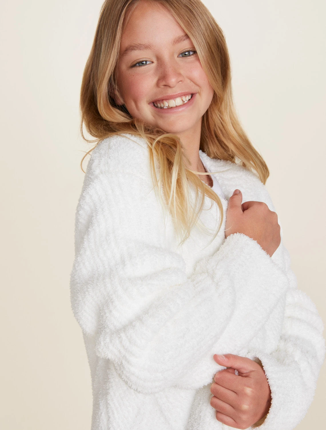 CozyChic® Youth Diamond Circle Cardi 4 CozyChic® Youth Diamond Circle Cardi - Image 4