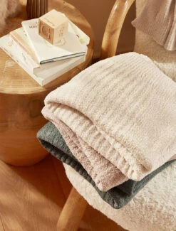 CozyChic Lite® Ribbed Baby Blanket -Snuggle And Style BD FW23 D2 B467 G1024