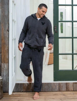 CozyChic® Classic Disney Men's Mickey Jogger -Snuggle And Style BFD FALL 7 8 20 D3 0536 v01