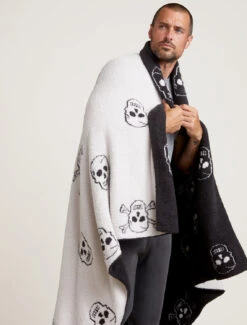CozyChic® Skull Throw -Snuggle And Style BFD Fall E Commerce 7519