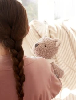 CozyChic® Bear Buddie With Vest 9 CozyChic® Bear Buddie With Vest -Snuggle And Style BFD SS 24 BDBCC22360 Taupe Cream 2491