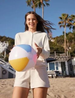 Malibu Collection® Brushed Fleece Short -Snuggle And Style BFD SS 24 BDWMC22327 BDWMC22271 HeatherStone 3151 51bacf74 d688 45ff 8cb3 d076b73f5d7c