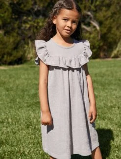 Malibu Collection® Toddler Sun Soaked Dress 9 Malibu Collection® Toddler Sun Soaked Dress -Snuggle And Style BFD SS 24 bdkmc22391 BeachRock 0938