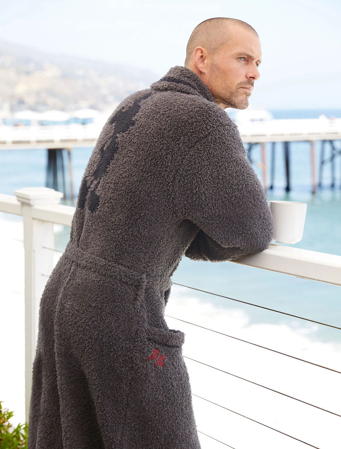 CozyChic® Classic Disney Mickey Mouse Adult Robe 5 CozyChic® Classic Disney Mickey Mouse Adult Robe - Image 5