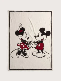 CozyChic® Classic Disney Mickey & Minnie Mouse Blanket - 45" X 60"