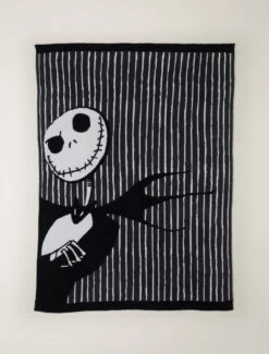 CozyChic® Disney Jack Skellington Throw 6 CozyChic® Disney Jack Skellington Throw -Snuggle And Style DNHCC21385 BlackMulti W 2