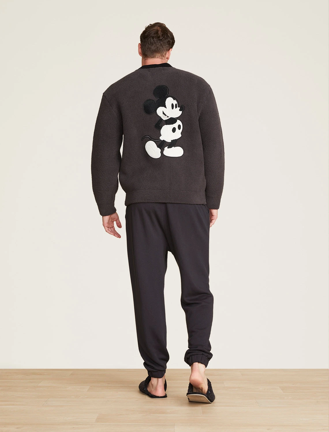 CozyChic® Disney Classic Mickey Men's Varsity Jacket 3 CozyChic® Disney Classic Mickey Men's Varsity Jacket - Image 3