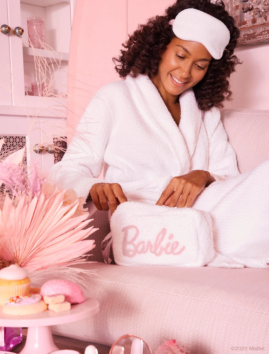 CozyChic® Barbie™ Adult Robe 6 CozyChic® Barbie™ Adult Robe - Image 6