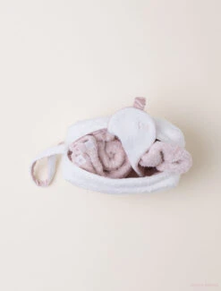 CozyChic® Barbie™ Eye Mask, Scrunchie, Sock Set -Snuggle And Style MTWCC21321 Sea Salt Dusty Rose W 2
