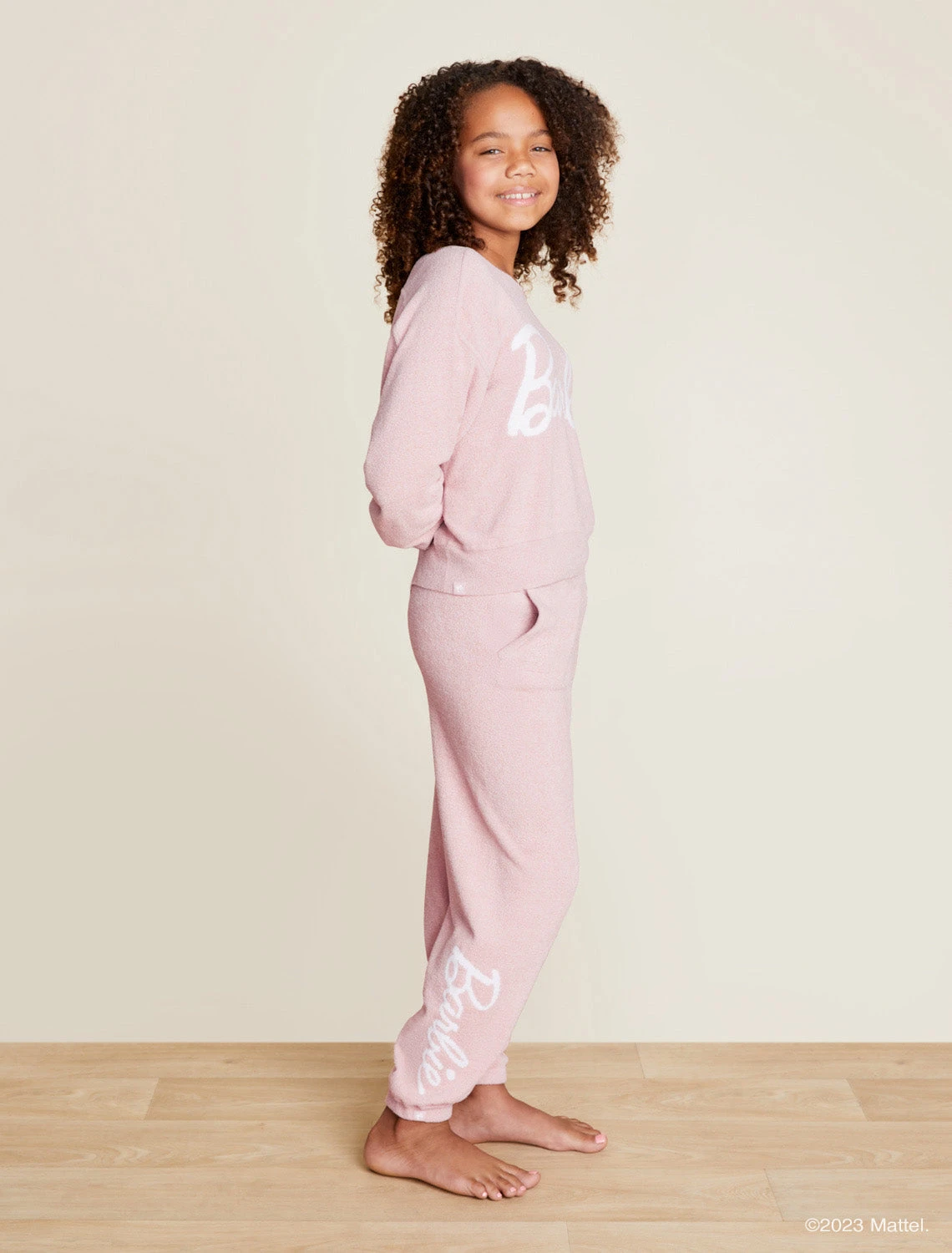 CozyChic Ultra Lite® Youth Barbie™ Jogger 2 CozyChic Ultra Lite® Youth Barbie™ Jogger - Image 2
