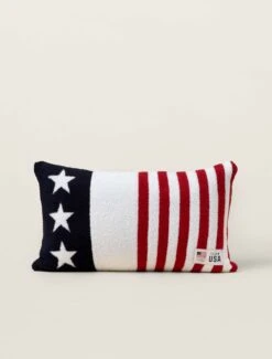 CozyChic® Team USA Stars And Stripes Pillow 8 CozyChic® Team USA Stars And Stripes Pillow -Snuggle And Style USHCC22434 AmericanaMulti 3 W