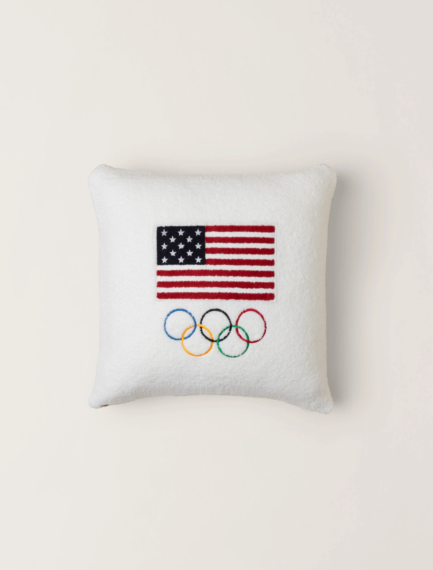 CozyChic® Team USA Flag Olympic Ring Pillow 2 CozyChic® Team USA Flag Olympic Ring Pillow - Image 2